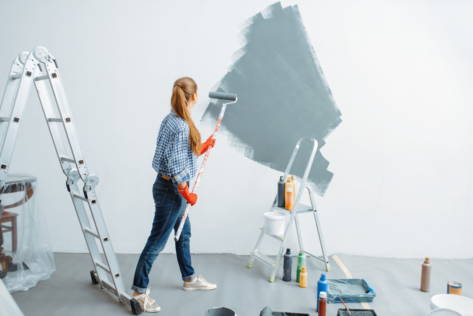 Premium residential painting project