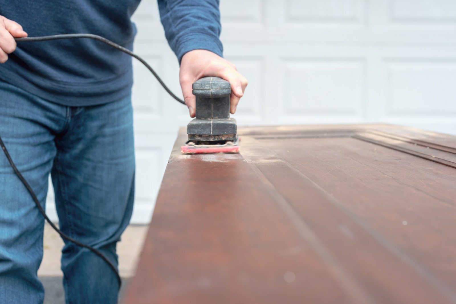 Surface repair and preparation project